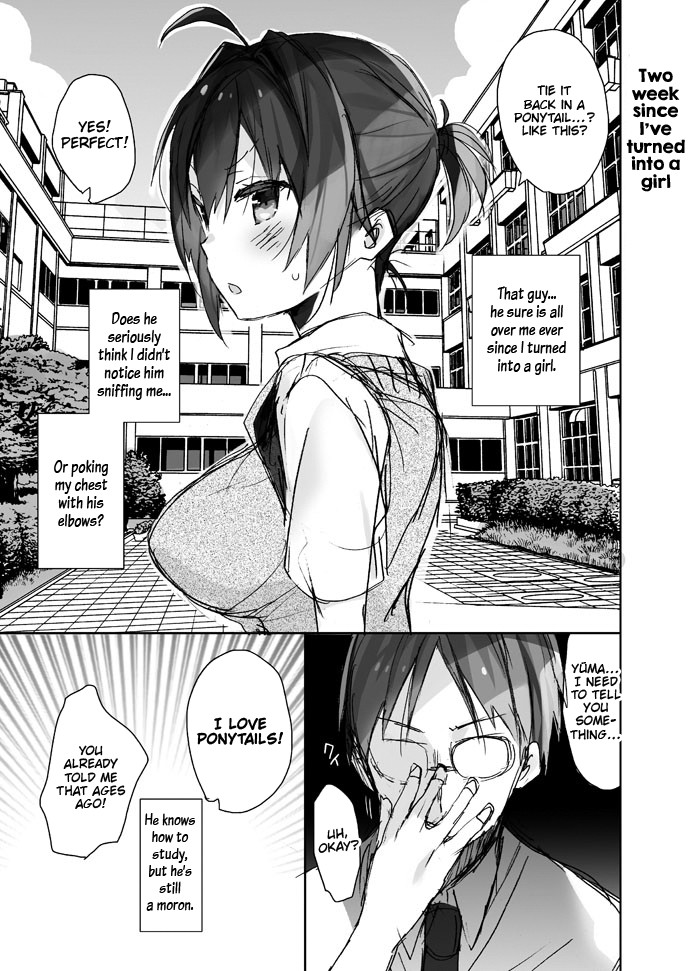 Hentai Manga Comic-My Slightly Debauched School Life as a Guy-Turned-Girl-Read-5